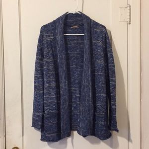 White Stag Ladies blue knit cardigan